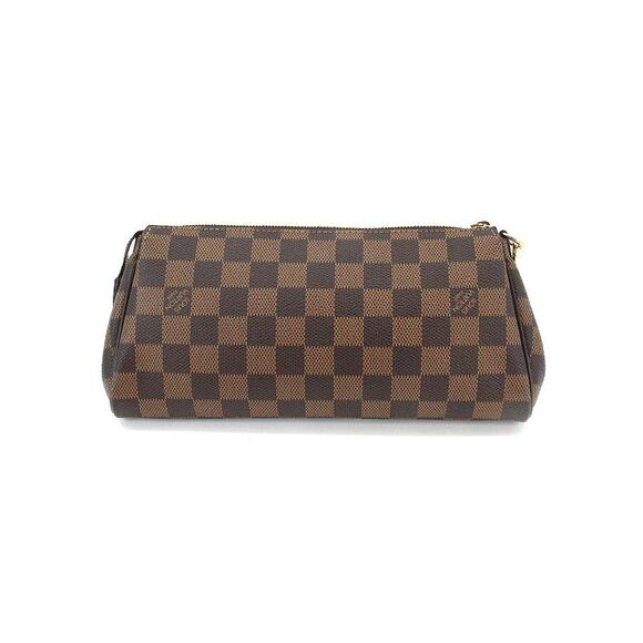 Louis Vuitton Damier Eva Shoulder Bag Ebene Brown - Picture 2 of 10